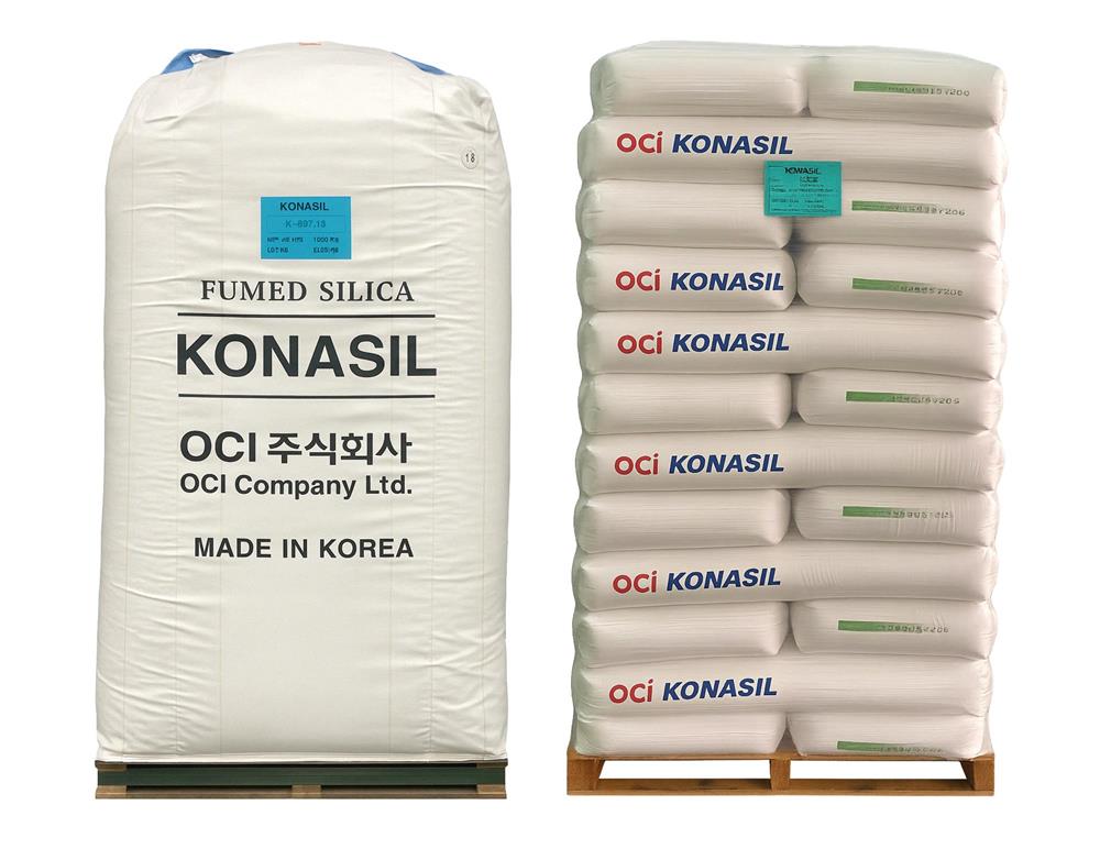 Sílice pirógena Konasil® - Productos